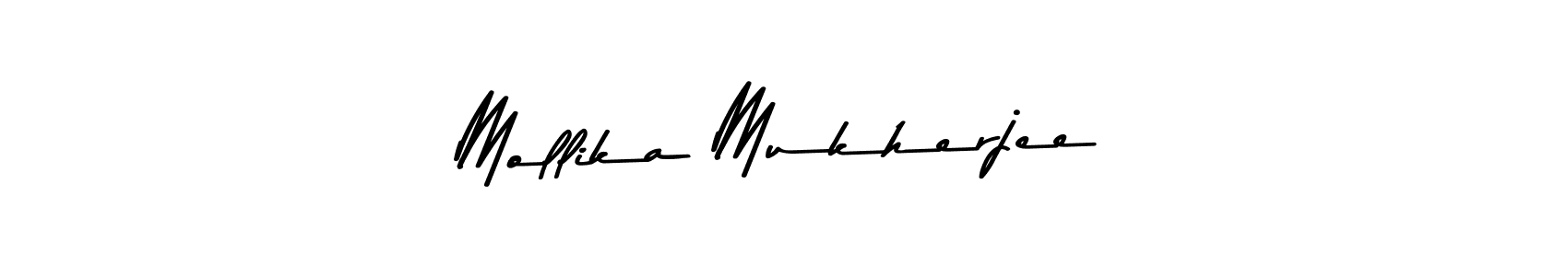 You should practise on your own different ways (Asem Kandis PERSONAL USE) to write your name (Mollika Mukherjee) in signature. don't let someone else do it for you. Mollika Mukherjee signature style 9 images and pictures png