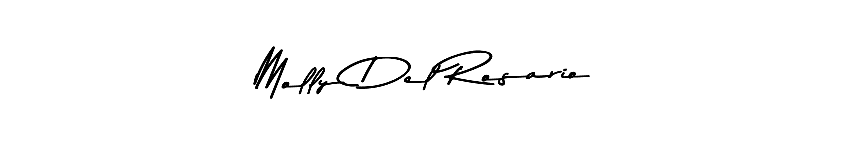 Make a beautiful signature design for name Molly Del Rosario. With this signature (Asem Kandis PERSONAL USE) style, you can create a handwritten signature for free. Molly Del Rosario signature style 9 images and pictures png