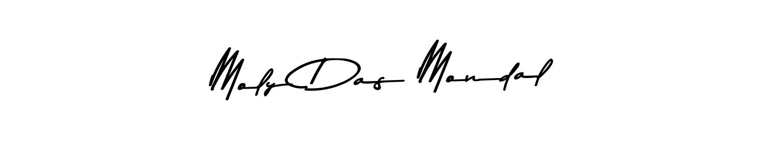 Make a short Moly Das Mondal signature style. Manage your documents anywhere anytime using Asem Kandis PERSONAL USE. Create and add eSignatures, submit forms, share and send files easily. Moly Das Mondal signature style 9 images and pictures png
