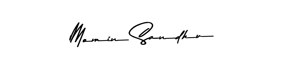 Use a signature maker to create a handwritten signature online. With this signature software, you can design (Asem Kandis PERSONAL USE) your own signature for name Momin Sandhu. Momin Sandhu signature style 9 images and pictures png