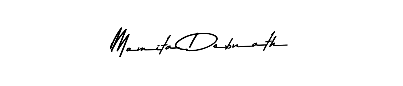 The best way (Asem Kandis PERSONAL USE) to make a short signature is to pick only two or three words in your name. The name Momita Debnath include a total of six letters. For converting this name. Momita Debnath signature style 9 images and pictures png