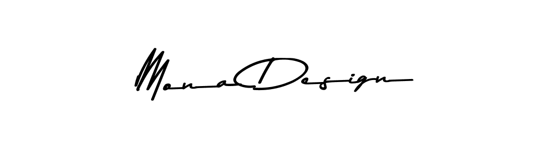 How to make Mona Design name signature. Use Asem Kandis PERSONAL USE style for creating short signs online. This is the latest handwritten sign. Mona Design signature style 9 images and pictures png