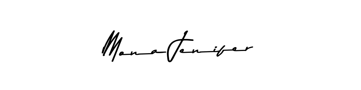 How to Draw Mona Jenifer signature style? Asem Kandis PERSONAL USE is a latest design signature styles for name Mona Jenifer. Mona Jenifer signature style 9 images and pictures png