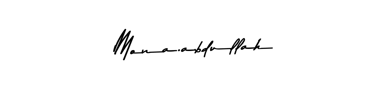 Use a signature maker to create a handwritten signature online. With this signature software, you can design (Asem Kandis PERSONAL USE) your own signature for name Mona.abdullah. Mona.abdullah signature style 9 images and pictures png
