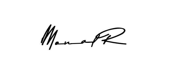 The best way (Asem Kandis PERSONAL USE) to make a short signature is to pick only two or three words in your name. The name Monal R include a total of six letters. For converting this name. Monal R signature style 9 images and pictures png