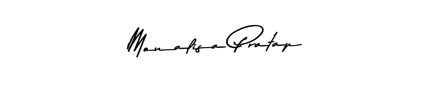 Make a beautiful signature design for name Monalisa Pratap. With this signature (Asem Kandis PERSONAL USE) style, you can create a handwritten signature for free. Monalisa Pratap signature style 9 images and pictures png