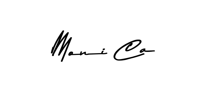 Moni Ca stylish signature style. Best Handwritten Sign (Asem Kandis PERSONAL USE) for my name. Handwritten Signature Collection Ideas for my name Moni Ca. Moni Ca signature style 9 images and pictures png