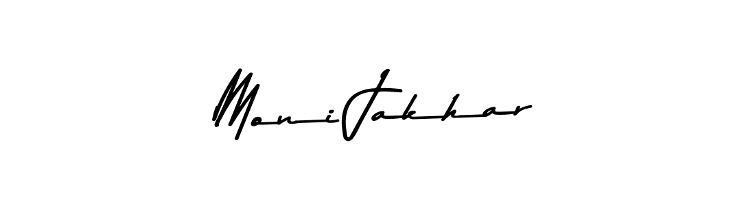 Create a beautiful signature design for name Moni Jakhar. With this signature (Asem Kandis PERSONAL USE) fonts, you can make a handwritten signature for free. Moni Jakhar signature style 9 images and pictures png