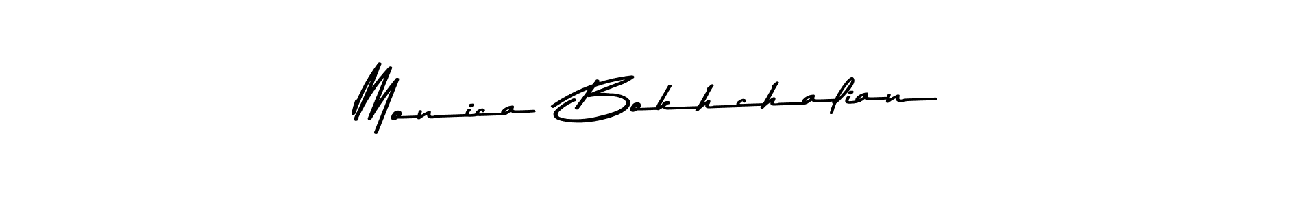 Here are the top 10 professional signature styles for the name Monica  Bokhchalian. These are the best autograph styles you can use for your name. Monica  Bokhchalian signature style 9 images and pictures png