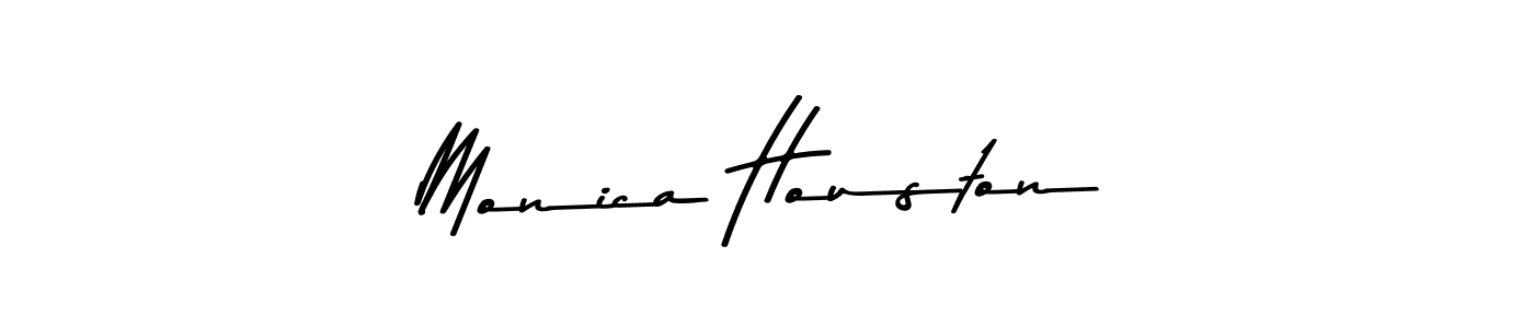 The best way (Asem Kandis PERSONAL USE) to make a short signature is to pick only two or three words in your name. The name Monica Houston include a total of six letters. For converting this name. Monica Houston signature style 9 images and pictures png