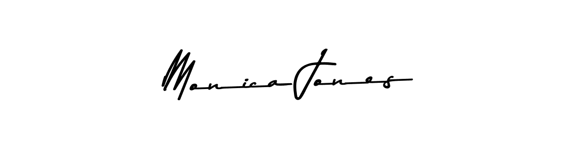 Make a beautiful signature design for name Monica Jones. With this signature (Asem Kandis PERSONAL USE) style, you can create a handwritten signature for free. Monica Jones signature style 9 images and pictures png