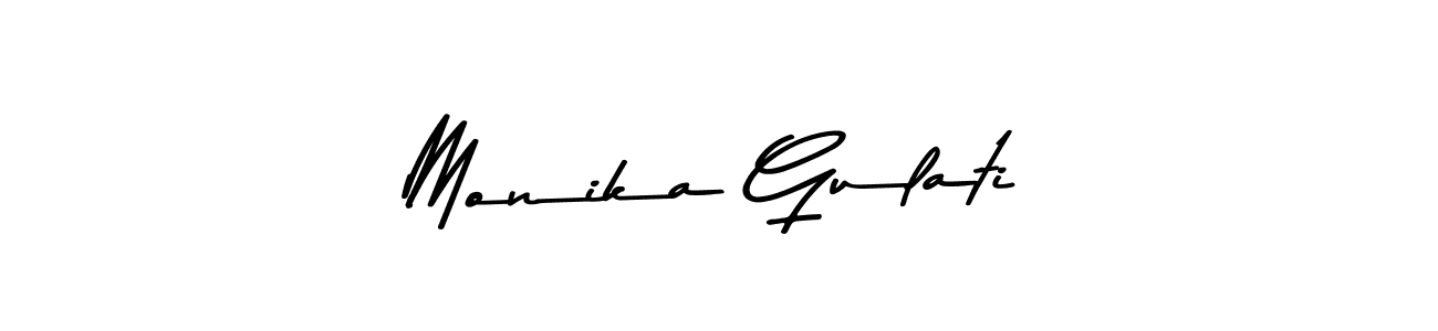 The best way (Asem Kandis PERSONAL USE) to make a short signature is to pick only two or three words in your name. The name Monika Gulati include a total of six letters. For converting this name. Monika Gulati signature style 9 images and pictures png