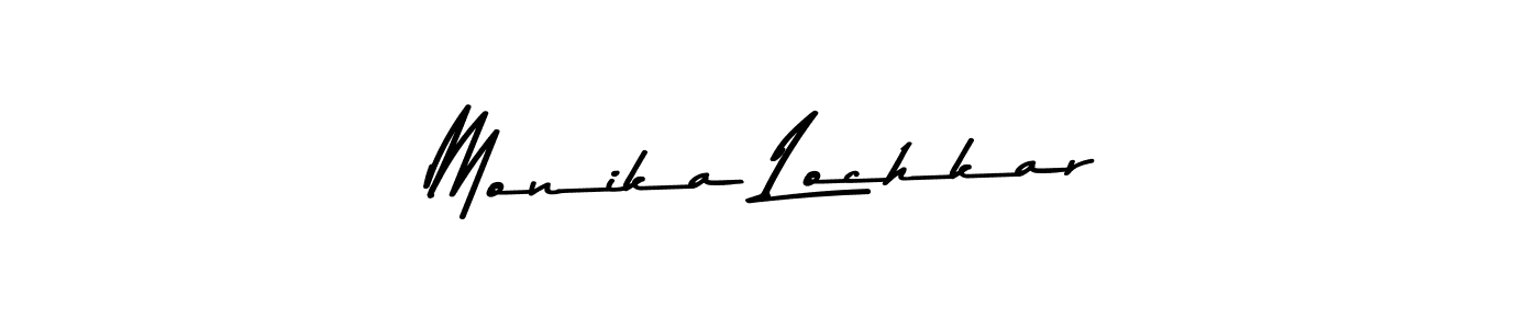 Similarly Asem Kandis PERSONAL USE is the best handwritten signature design. Signature creator online .You can use it as an online autograph creator for name Monika Lochkar. Monika Lochkar signature style 9 images and pictures png