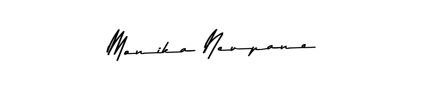 You should practise on your own different ways (Asem Kandis PERSONAL USE) to write your name (Monika Neupane) in signature. don't let someone else do it for you. Monika Neupane signature style 9 images and pictures png