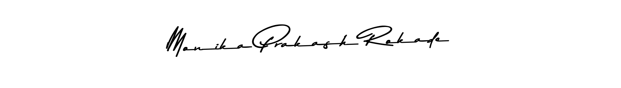 You should practise on your own different ways (Asem Kandis PERSONAL USE) to write your name (Monika Prakash Rokade) in signature. don't let someone else do it for you. Monika Prakash Rokade signature style 9 images and pictures png