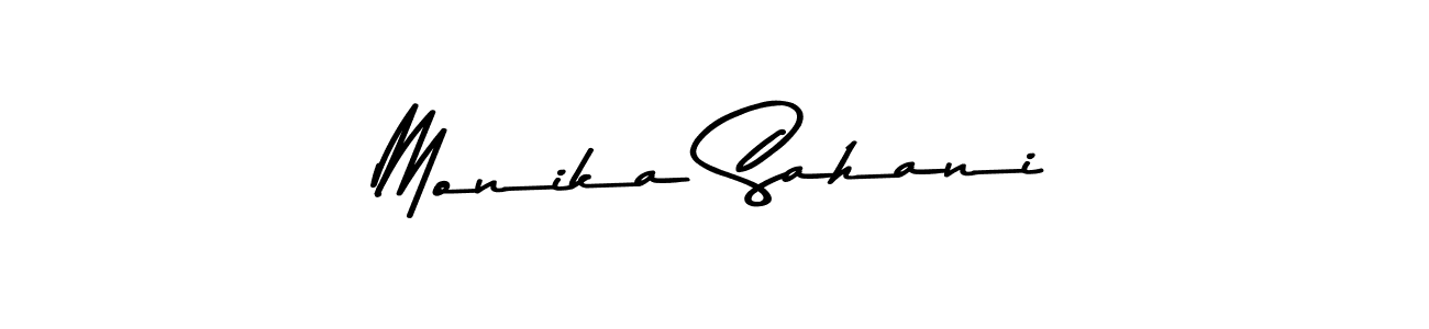 Also we have Monika Sahani name is the best signature style. Create professional handwritten signature collection using Asem Kandis PERSONAL USE autograph style. Monika Sahani signature style 9 images and pictures png