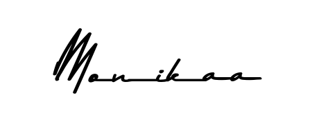 Download transparent PNG signature for name Monikaa styled with Asem Kandis PERSONAL USE font. Ready to paste directly into PDF and Word agreements. Monikaa signature style 9 images and pictures png