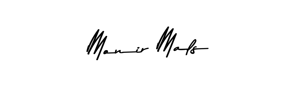 Similarly Asem Kandis PERSONAL USE is the best handwritten signature design. Signature creator online .You can use it as an online autograph creator for name Monir Mals. Monir Mals signature style 9 images and pictures png