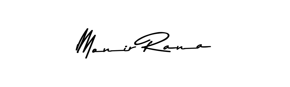 Also You can easily find your signature by using the search form. We will create Monir Rana name handwritten signature images for you free of cost using Asem Kandis PERSONAL USE sign style. Monir Rana signature style 9 images and pictures png