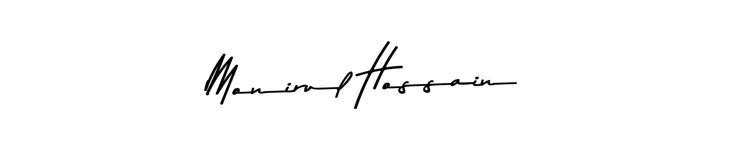 Also You can easily find your signature by using the search form. We will create Monirul Hossain name handwritten signature images for you free of cost using Asem Kandis PERSONAL USE sign style. Monirul Hossain signature style 9 images and pictures png