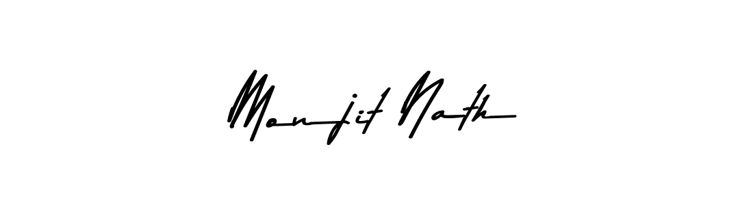 How to Draw Monjit Nath signature style? Asem Kandis PERSONAL USE is a latest design signature styles for name Monjit Nath. Monjit Nath signature style 9 images and pictures png