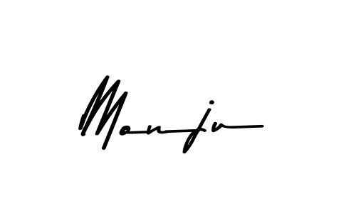 You should practise on your own different ways (Asem Kandis PERSONAL USE) to write your name (Monju) in signature. don't let someone else do it for you. Monju signature style 9 images and pictures png