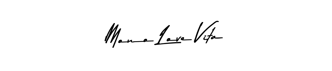 Similarly Asem Kandis PERSONAL USE is the best handwritten signature design. Signature creator online .You can use it as an online autograph creator for name Mono Love Vita. Mono Love Vita signature style 9 images and pictures png