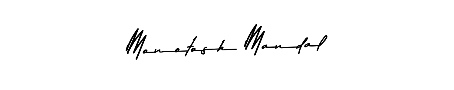 Also You can easily find your signature by using the search form. We will create Monotosh Mandal name handwritten signature images for you free of cost using Asem Kandis PERSONAL USE sign style. Monotosh Mandal signature style 9 images and pictures png