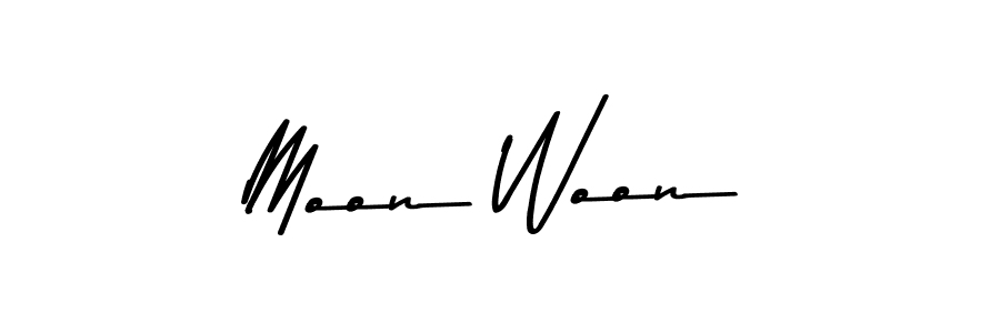 How to make Moon Woon signature? Asem Kandis PERSONAL USE is a professional autograph style. Create handwritten signature for Moon Woon name. Moon Woon signature style 9 images and pictures png