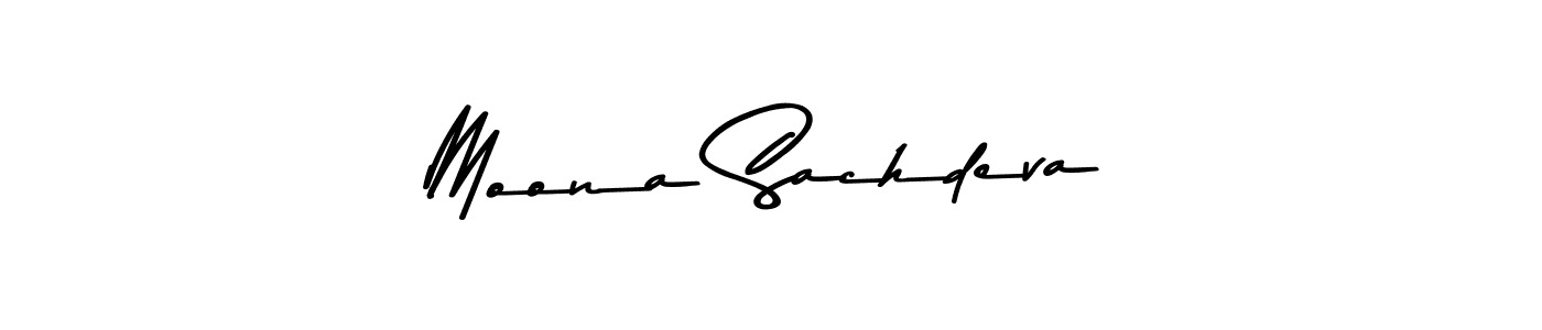 if you are searching for the best signature style for your name Moona Sachdeva. so please give up your signature search. here we have designed multiple signature styles  using Asem Kandis PERSONAL USE. Moona Sachdeva signature style 9 images and pictures png