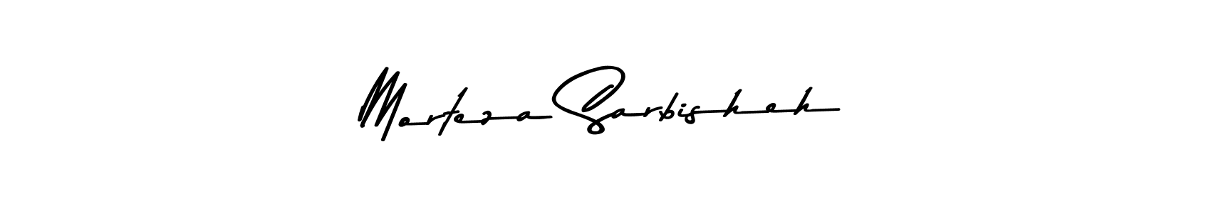 Morteza Sarbisheh stylish signature style. Best Handwritten Sign (Asem Kandis PERSONAL USE) for my name. Handwritten Signature Collection Ideas for my name Morteza Sarbisheh. Morteza Sarbisheh signature style 9 images and pictures png