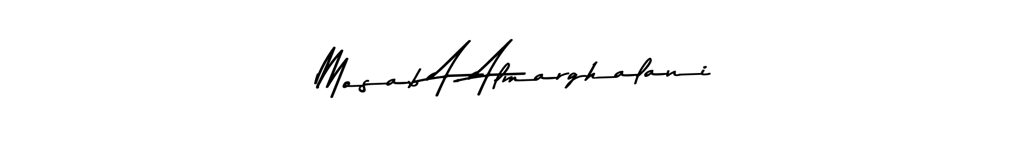 You can use this online signature creator to create a handwritten signature for the name Mosab A. Almarghalani. This is the best online autograph maker. Mosab A. Almarghalani signature style 9 images and pictures png