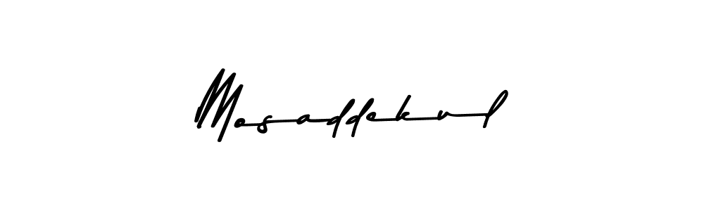 Create a beautiful signature design for name Mosaddekul. With this signature (Asem Kandis PERSONAL USE) fonts, you can make a handwritten signature for free. Mosaddekul signature style 9 images and pictures png