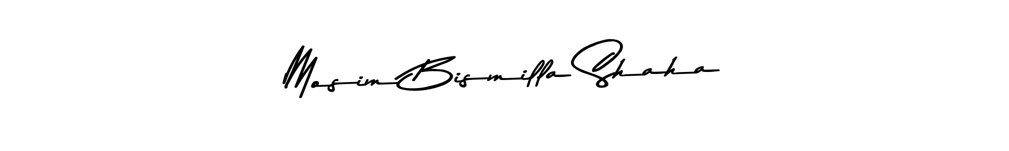 Also You can easily find your signature by using the search form. We will create Mosim Bismilla Shaha name handwritten signature images for you free of cost using Asem Kandis PERSONAL USE sign style. Mosim Bismilla Shaha signature style 9 images and pictures png