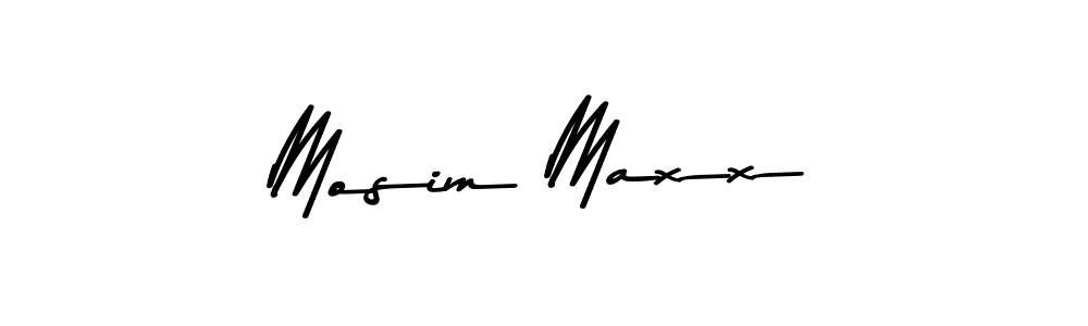How to make Mosim Maxx signature? Asem Kandis PERSONAL USE is a professional autograph style. Create handwritten signature for Mosim Maxx name. Mosim Maxx signature style 9 images and pictures png