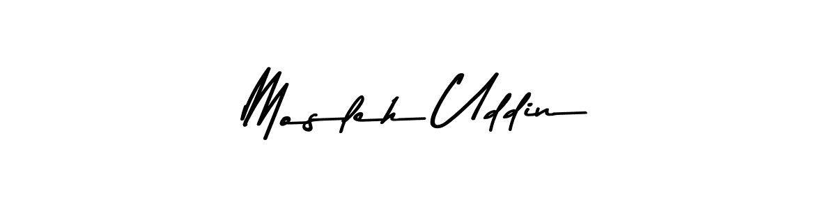 You can use this online signature creator to create a handwritten signature for the name Mosleh Uddin. This is the best online autograph maker. Mosleh Uddin signature style 9 images and pictures png