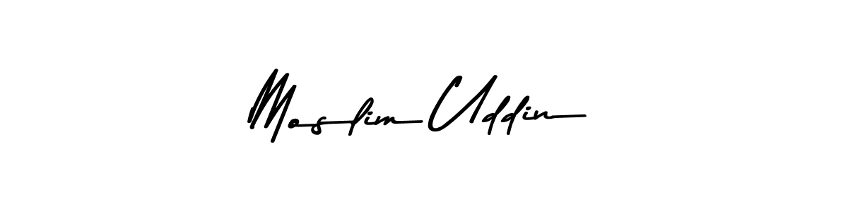 Also we have Moslim Uddin name is the best signature style. Create professional handwritten signature collection using Asem Kandis PERSONAL USE autograph style. Moslim Uddin signature style 9 images and pictures png