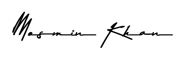 Discover how Mosmin Khan looks in an executive cursive font (Asem Kandis PERSONAL USE). Perfect for legal documents, invoices, and certificates. Mosmin Khan signature style 9 images and pictures png