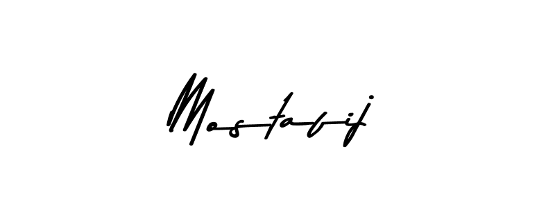 Create a beautiful signature design for name Mostafij. With this signature (Asem Kandis PERSONAL USE) fonts, you can make a handwritten signature for free. Mostafij signature style 9 images and pictures png