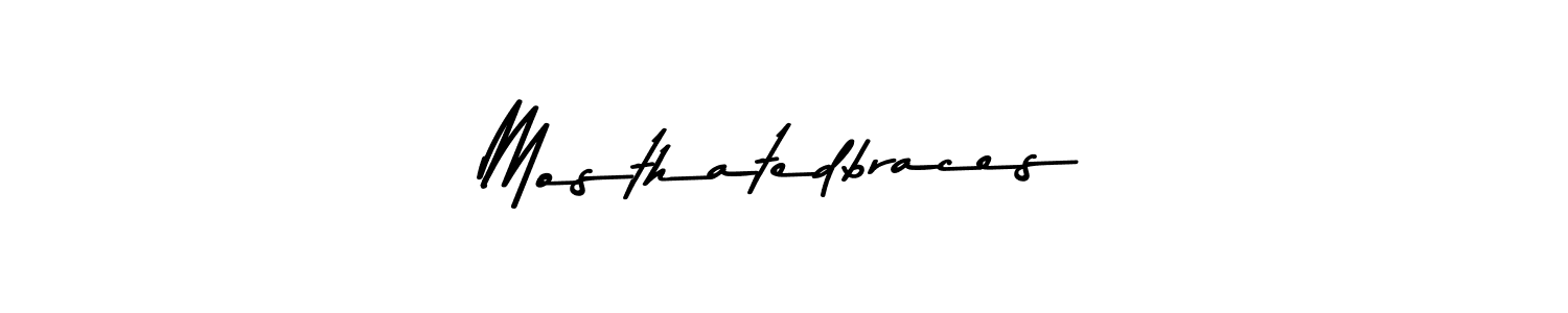 Make a short Mosthatedbraces signature style. Manage your documents anywhere anytime using Asem Kandis PERSONAL USE. Create and add eSignatures, submit forms, share and send files easily. Mosthatedbraces signature style 9 images and pictures png