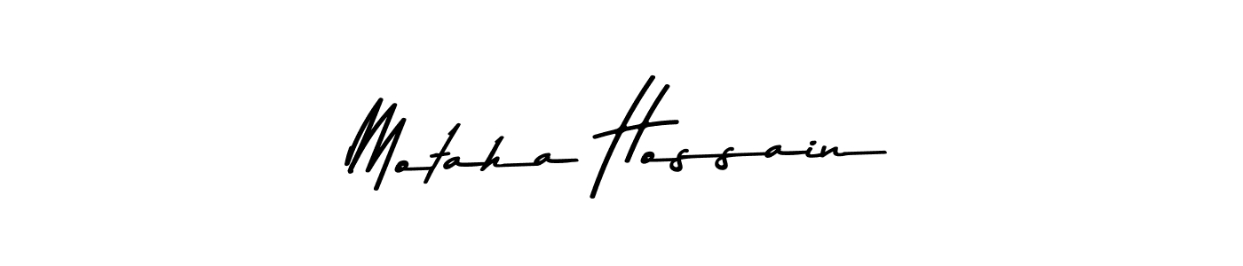 Similarly Asem Kandis PERSONAL USE is the best handwritten signature design. Signature creator online .You can use it as an online autograph creator for name Motaha Hossain. Motaha Hossain signature style 9 images and pictures png
