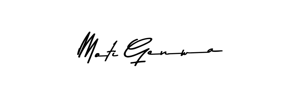 Once you've used our free online signature maker to create your best signature Asem Kandis PERSONAL USE style, it's time to enjoy all of the benefits that Moti Genwa name signing documents. Moti Genwa signature style 9 images and pictures png