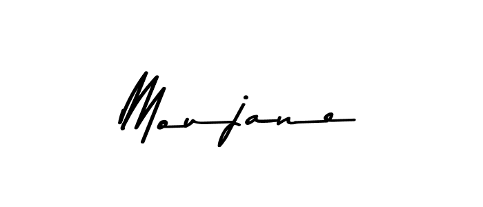 How to make Moujane signature? Asem Kandis PERSONAL USE is a professional autograph style. Create handwritten signature for Moujane name. Moujane signature style 9 images and pictures png