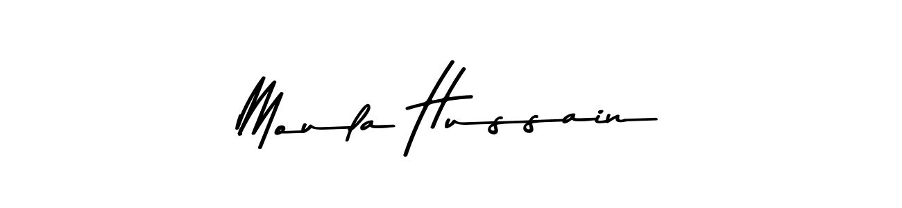 The best way (Asem Kandis PERSONAL USE) to make a short signature is to pick only two or three words in your name. The name Moula Hussain include a total of six letters. For converting this name. Moula Hussain signature style 9 images and pictures png