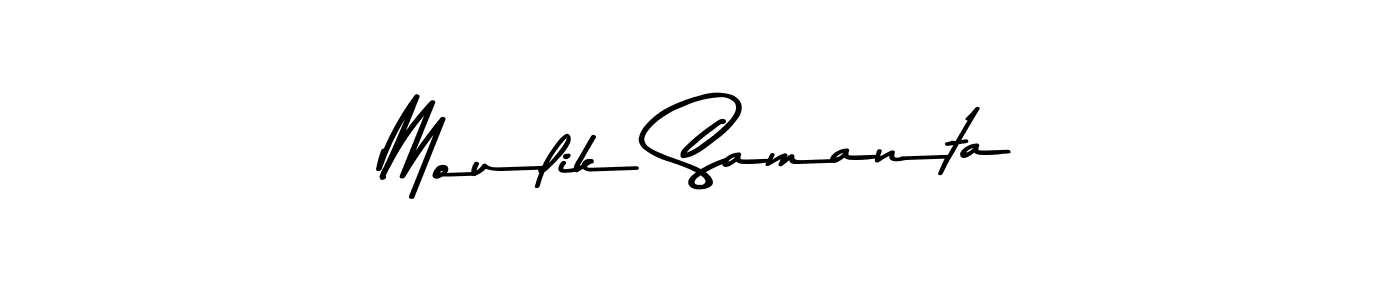 Make a short Moulik Samanta signature style. Manage your documents anywhere anytime using Asem Kandis PERSONAL USE. Create and add eSignatures, submit forms, share and send files easily. Moulik Samanta signature style 9 images and pictures png