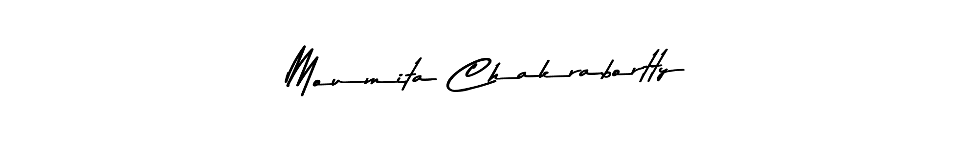 How to make Moumita Chakrabortty signature? Asem Kandis PERSONAL USE is a professional autograph style. Create handwritten signature for Moumita Chakrabortty name. Moumita Chakrabortty signature style 9 images and pictures png
