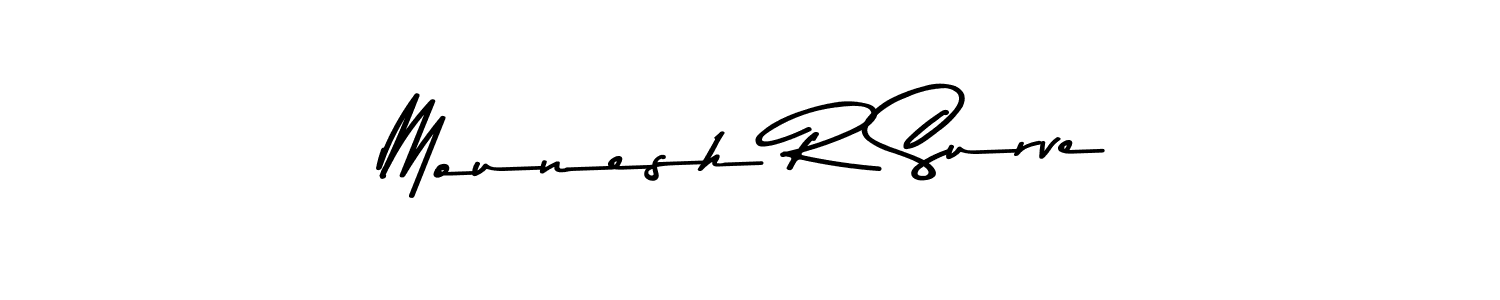 It looks lik you need a new signature style for name Mounesh R Surve. Design unique handwritten (Asem Kandis PERSONAL USE) signature with our free signature maker in just a few clicks. Mounesh R Surve signature style 9 images and pictures png