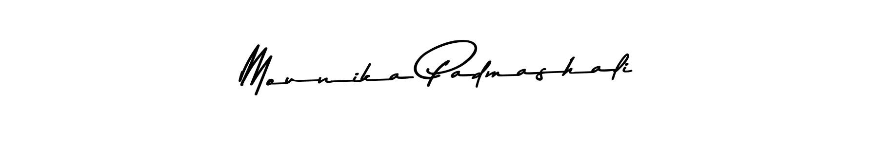 See photos of Mounika Padmashali official signature by Spectra . Check more albums & portfolios. Read reviews & check more about Asem Kandis PERSONAL USE font. Mounika Padmashali signature style 9 images and pictures png