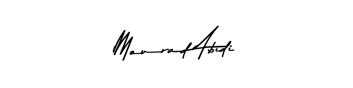 You should practise on your own different ways (Asem Kandis PERSONAL USE) to write your name (Mourad Abidi) in signature. don't let someone else do it for you. Mourad Abidi signature style 9 images and pictures png