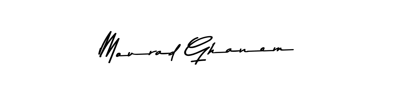 Also You can easily find your signature by using the search form. We will create Mourad Ghanem name handwritten signature images for you free of cost using Asem Kandis PERSONAL USE sign style. Mourad Ghanem signature style 9 images and pictures png